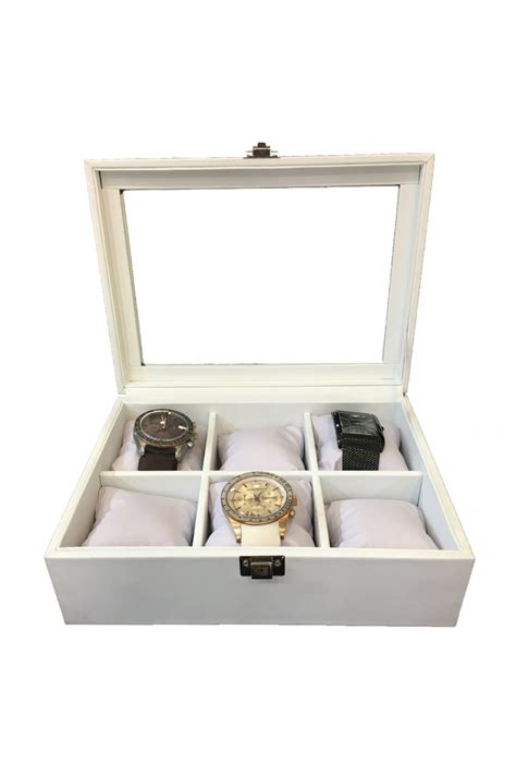 Versace Beyaz Saat Kutusu Full Set